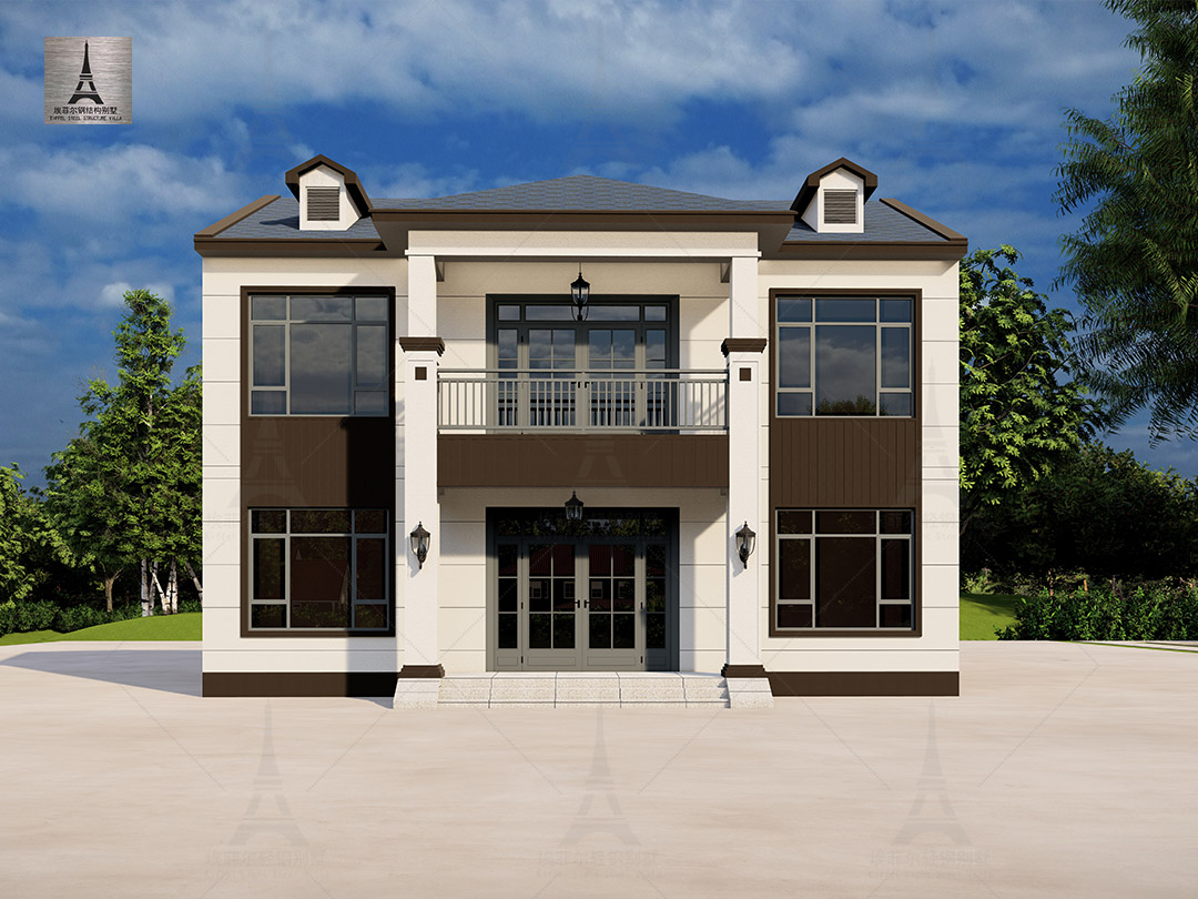 河北邯鄲輕鋼別墅二層案例 河北邯鄲輕鋼別墅二層案例